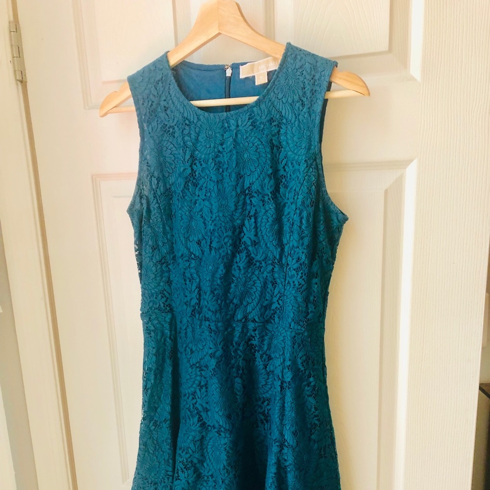 MICHAEL KORS medallion lace dress